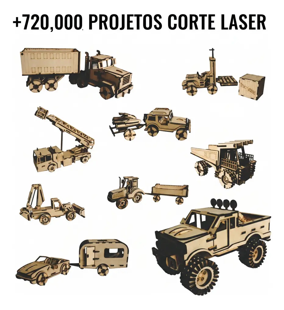 Mega Pack +1000000 de Arquivos para Corte a Laser - Imagem 4